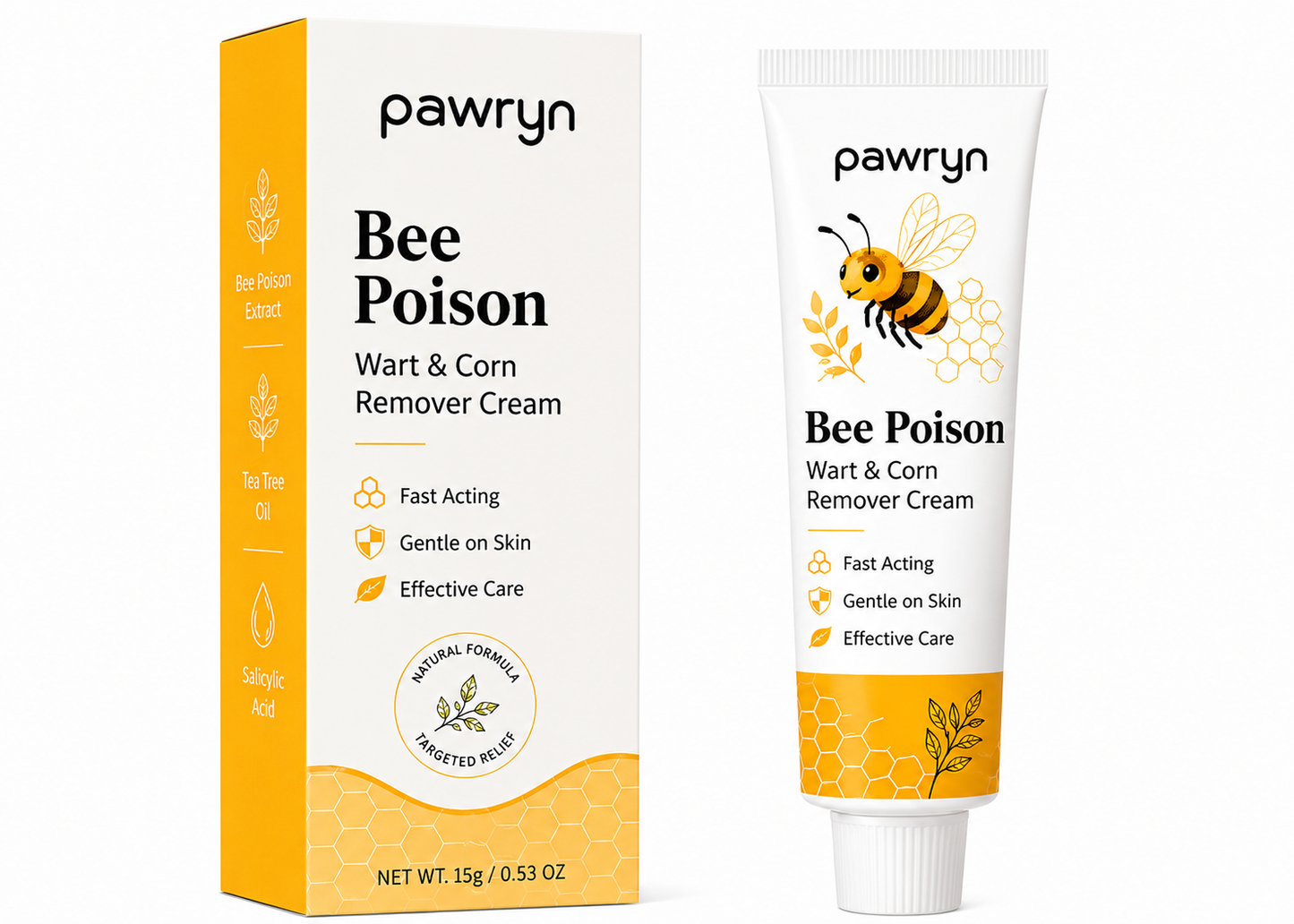 👨‍⚕️pawry-Bee Poison Wart & Corn Remover Cream⚡